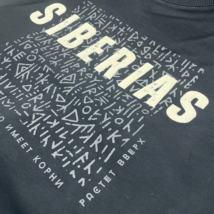 Печать на футболках для бренда SIBERIAS.RU
